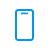 A smartphone outline, representing mobile devices or mobile access.