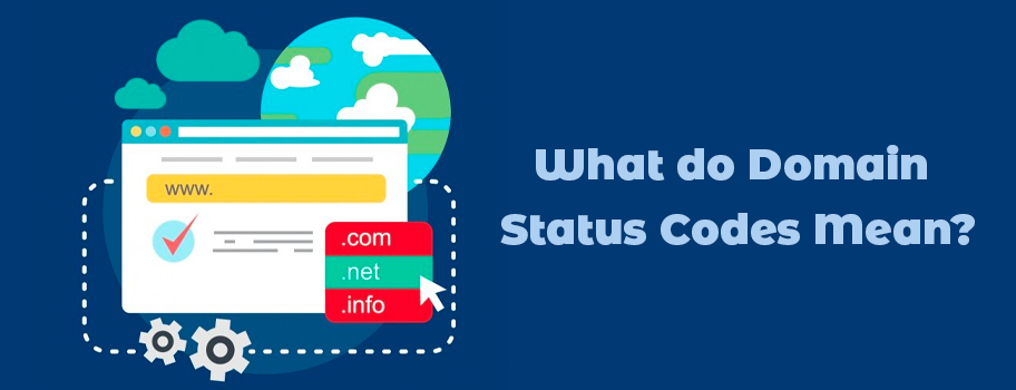 What do domain status codes mean?