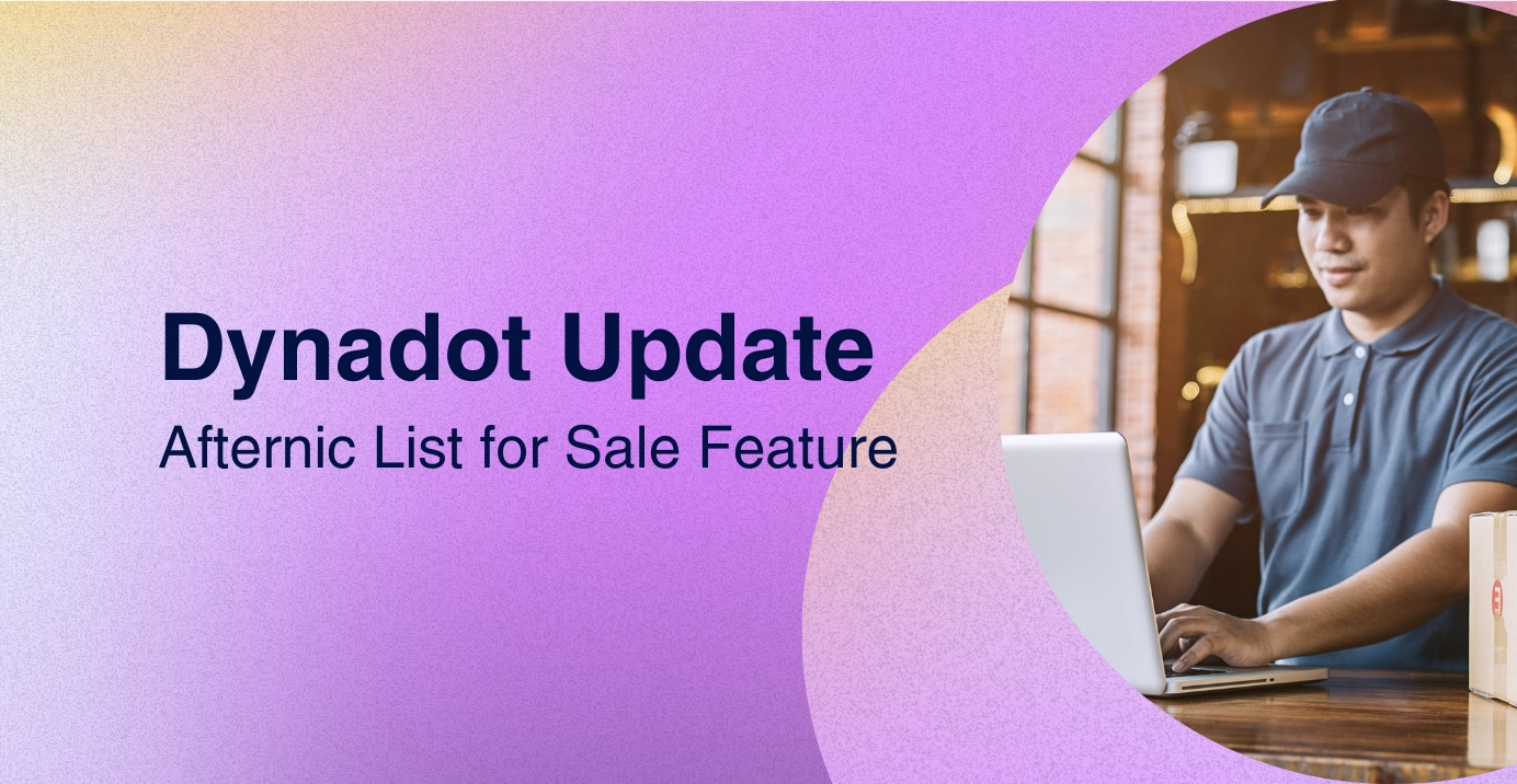 Dynadot Update - New Afternic List for Sale Feature