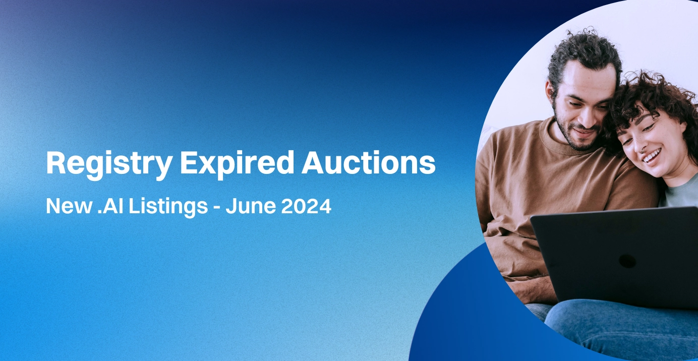 New .AI Expired Auctions - June 2024