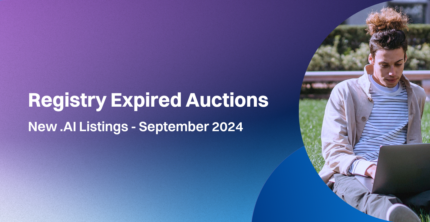 New .AI Expired Auctions - September 2024